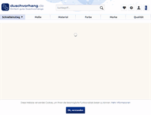Tablet Screenshot of duschvorhang.de